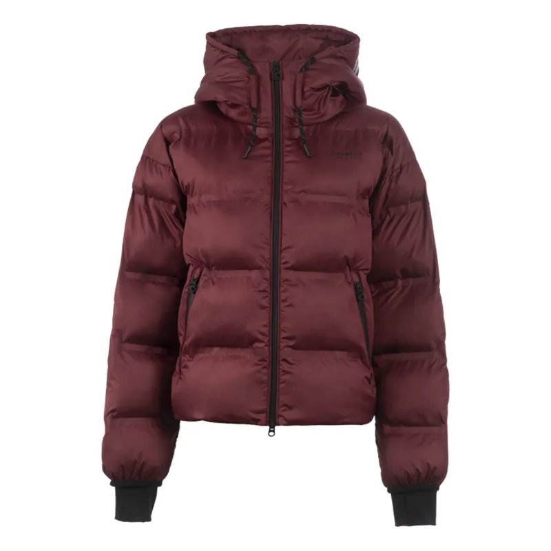 Cavallo Golda Ladies Quilted Jacket - Dark Red